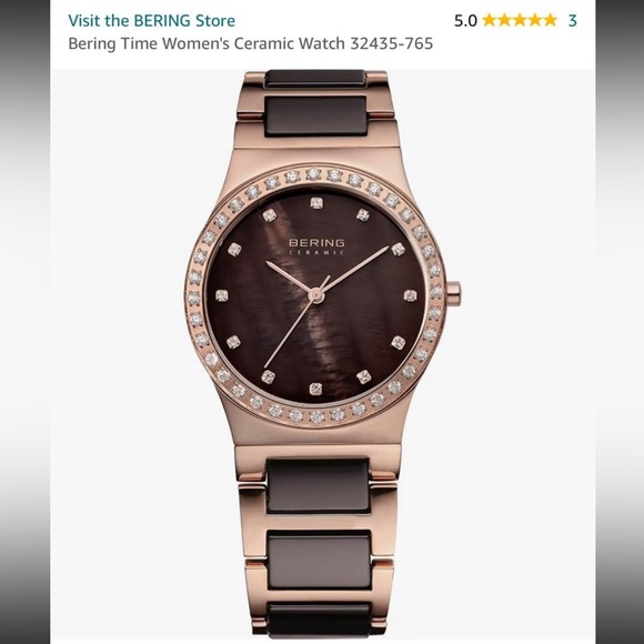Bering Ceramic Damen Women's Watch - Picture 1 of 5